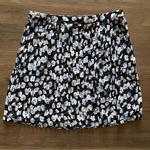 J. Crew Pleated Floral Skirt NWT Sz 2